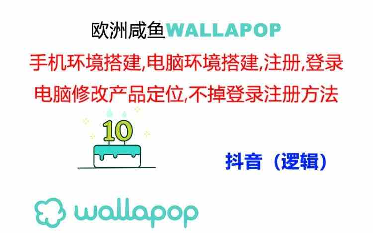 wallapop整套详细闭环流程：最稳定封号率低的一个操作账号的办法-轻创淘金网